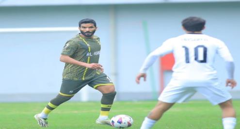 الظهور الأول.. صالح جمعة يشارك في تعادل الكرخ أمام الزوراء